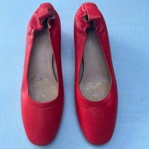 Everlane Day Heel Pumps - Red